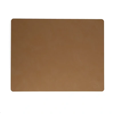 Abbildung von LIND DNA Tischset Nupo Leder Trüffel 45 x 35 cm