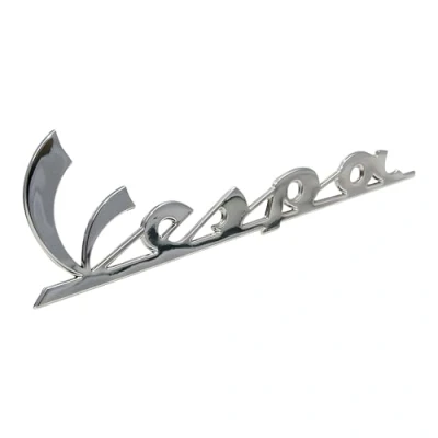 Abbildung von Schild/Schriftzug Vespa für Seitenverkleidung GT, LX, LXV, S, GTS, GTV, Sprint, PX