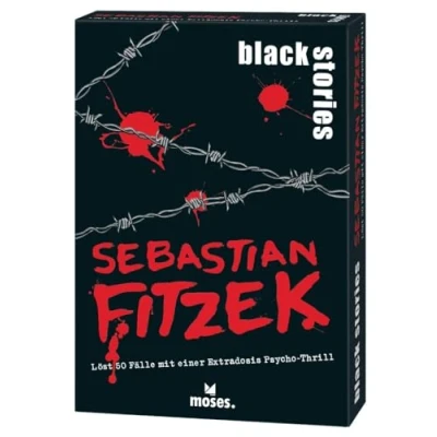 Abbildung von Moses. Verlag Spiel black stories Sebastian Fitzek