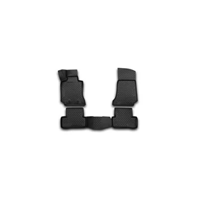 Abbildung von Element Passgenaue Premium Antirutsch Gummi Fußmatten Mercedes Benz C Class W205, Limousine