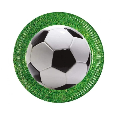 Abbildung von Fußball Teller Party 23cm 8 Stück