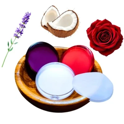 Abbildung von Ancient Wisdom Papierseife 3er Set, Angenehme Düfte von Lavendel, Kokosnuss und Rose, Probierset jeweils 20 Blatt, seife für unterwegs, seifendose, seifenblätter
