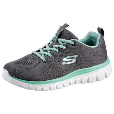 Abbildung von Skechers GRACEFUL GET CONNECTED Sneaker in Schuhweite G (weit), Freizeitschuh, Halbschuh, Schnürschuh