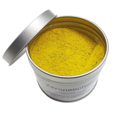 Abbildung von Zitronenpfeffer Gewürzmischung aus dem Orient 70g ✔ Original Gewürze Mischung Zitronen Pfeffer für Tagine, Couscous, Fleisch, Geflügel, Fisch, Gemüse &amp; Reisgerichte ohne Salz, vegetarisch