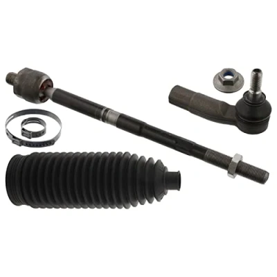 Abbildung von febi BILSTEIN 101413 Spurstange Vorderachse rechts mit Muttern Schellen, Lenkmanschetten Plus VOLKSWAGEN: Passat CC, B6 Variant