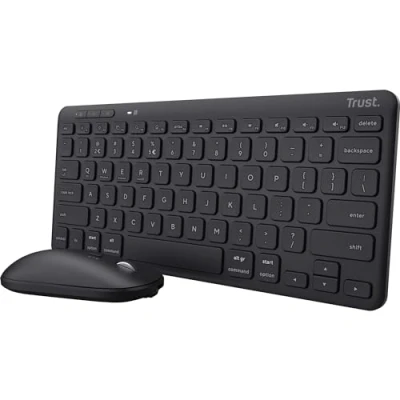 Abbildung von Trust Lyra Draadloos Toetsenbord en Muis Set, QWERTY Layout