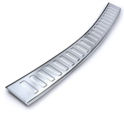 Abbildung von teileplus24 AL199 Ladekantenschutz Aluminium kompatibel mit VW Arteon Shooting Brake 2020 , Farbe:Silber