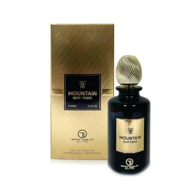 Abbildung von Arabian Tonka Parfum inspiriertes Alternativparfüm Mountain Nuit Paris Unisex Eau de 100 ml Bergamotte und Vanille Duft Parfüm Made in Dubai by Sapphire&#039;s choice