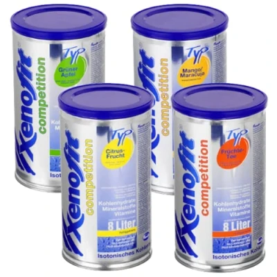 Abbildung von Xenofit Sportgetr?nke Competition 4 Sorten im Mix f?r 32 Liter