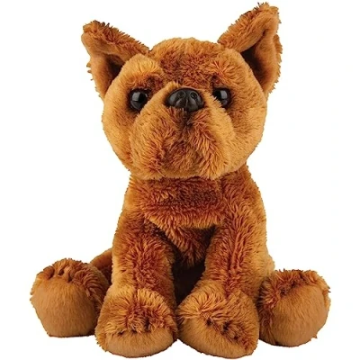 Abbildung von Suki Gifts 12136 Naturgetreuer Staffordshire Bullterrier Hund Kuscheltier, mehrfarbig