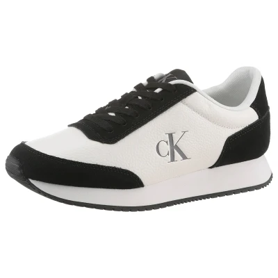 Abbildung von Calvin Klein Jeans Sneaker &quot;RUNNER LACEUP LOW MIX MG&quot;, Freizeitschuh, Halbschuh, Schnürschuh mit seitlichem CK Logo