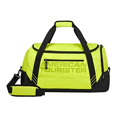 Abbildung von American Tourister Urban Groove Ug23 Duffle Sport Black/Lime Green Reisetasche ohne Rollen Weichgepäck