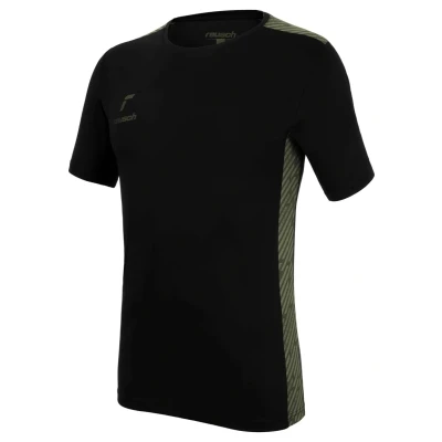 Abbildung von Reusch Kurzarm Tshirt print, Größe: XL, Black/desert green