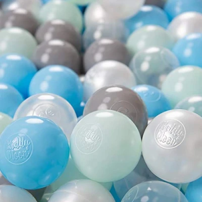 Abbildung von KiddyMoon Bälle für Bällebad 6cm Baby Spielbälle Kinder Plastikbälle Made In EU