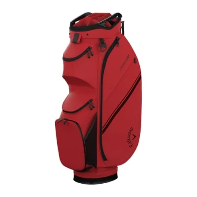 Abbildung von Callaway Golf Chase Cartbag 2025, Rot/Schwarz