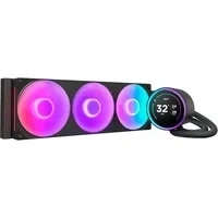 Abbildung von NZXT Kraken Elite 360 RGB AIO CPU Flüssigkeitskühler mm Radiator F360 Core Lüfter Anpassbares 2,72&quot; IPS LCD Turbine Pump Intel LGA 1700, 1200/115X, 1851 AMD AM5, AM4 Schwarz