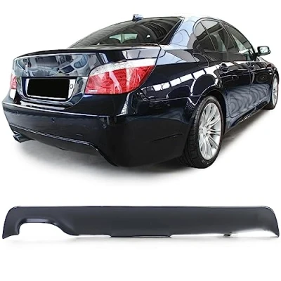 Abbildung von Sport Heckdiffusor Performance Schwarz Matt passend für BMW 5er E60 E61 03 10
