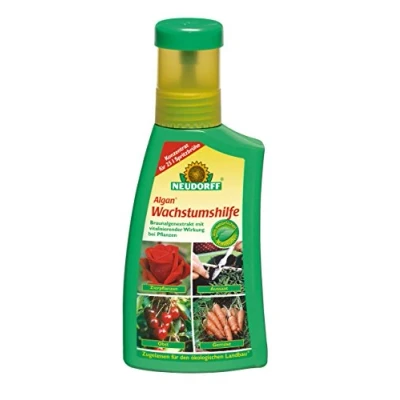 Abbildung von Neudorff Pflanzenstärkungsmittel Algan Wachstumshilfe 250 ml, natürlicher Wurzelaktivator, gewonnen durch milden, Extraktionsprozess aus der Braunalge Ascophyllum Nodosum
