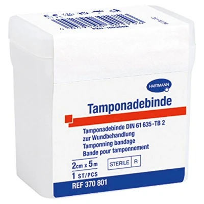 Abbildung von Tamponadebinde 2 cmx5 m steril Hartmann