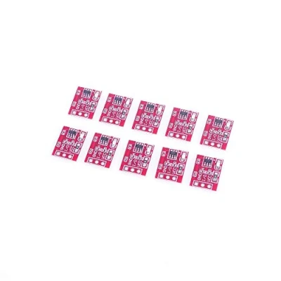 Abbildung von ANGEEK 10 Pcs TTP223 Capacitive Touch Switch Button Self Lock Switches Module für Arduino