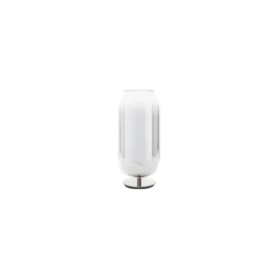 Abbildung von Artemide Gople Mini Tischleuchte silber/silber