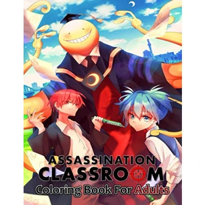 Abbildung von Assassination Classroom Coloring Book For adults: your favorite anime characters with high quality illustrations .