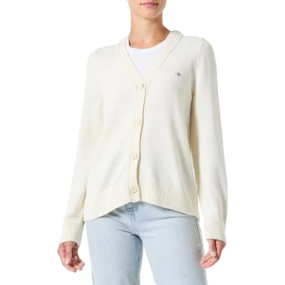 Abbildung von Gant Strickjacke CLASSIC COTTON CARDIGAN