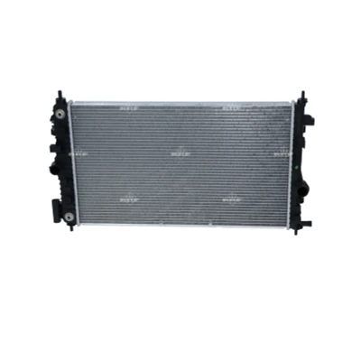 Abbildung von NRF EASY FIT 53777 Kühler, Motorkühlung Aluminium 680 398 26 mit Dichtring Kühlrippen gelötet OPEL: Insignia A Sports Tourer, Schrägheck