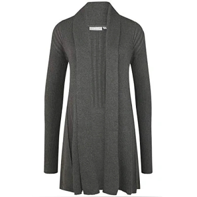 Abbildung von Fransa Zubasic Strickjacke, Damen, Größe: XS, Mottled dark grey