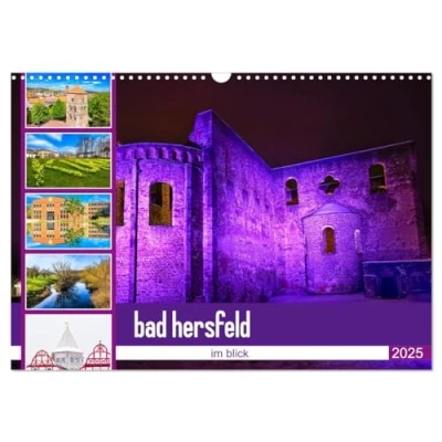 Abbildung von bad hersfeld im blick (Wandkalender 2025 DIN A3 quer), CALVENDO Monatskalender