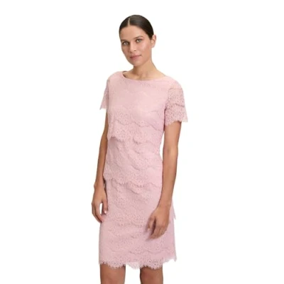 Abbildung von Vera Mont Kurzarm Etuikleid, Damen, Größe: 48, Foggy rose