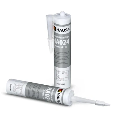 Abbildung von Hausa Reparaturmasse, Reparaturmörtel Cement Fix, (Reparaturmasse mit der Struktur, 2 tlg., HA024), Fugenmörtel Repair Rißacryl