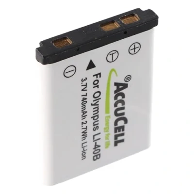 Abbildung von AccuCell Akku für Panasonic Lumix DMC TZ3 Digicam I Battery Pack TZ4 TZ5 Li Ion 3.7V 1000mAh 1100mAh Bezeichnung Original CGA S007 S007E DMW BCD10