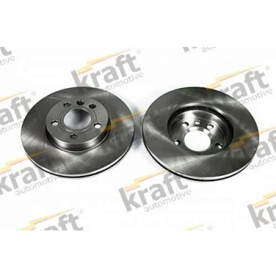 Abbildung von KRAFT 6040290 Bremsscheibe 288, 288,0 25,0 5 Belüftet VOLKSWAGEN: Sharan I, FORD: Galaxy Mk1 MPV, SEAT: Alhambra I
