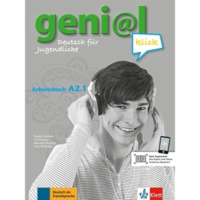 Abbildung von geni@l klick A2.1: Deutsch für Jugendliche. Arbeitsbuch mit Audios und Videos (geni@l klick: als Fremdsprache Jugendliche)