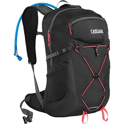Abbildung von Camelbak Fourteener 24 Trinkrucksack für Damen Schwarz/Brennende Koralle