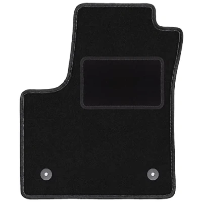 Abbildung von Wielganizator Automatte Passend für Opel Meriva B Minivan 2010 2017 Velours Autozubehör Praktische Fußmatte Auto 1 teilig schwarz