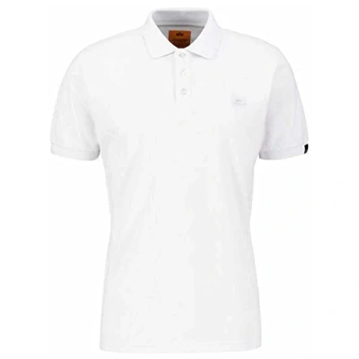Abbildung von Alpha Industries XFIT Poloshirt, Herren, Größe: 3XL, White