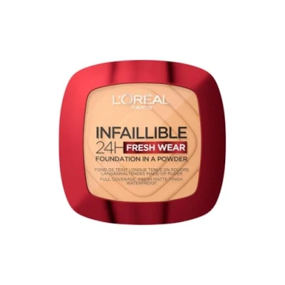 Abbildung von L&#039;Oréal Infallible 24H Fresh Wear Foundation In A Powder 245 Golden Honey