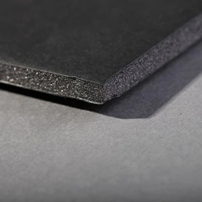 Abbildung von Clairefontaine 93651C Packung (mit 5 Schaumkartons, 70 x 100 cm, mm, ideal für Modellieren und Dekorationsarbeiten, leicht einfach zu bearbeiten, chlorfrei) 5er Pack schwarz