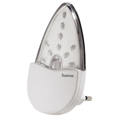Abbildung von Hama LED Nachtlicht &quot;Nachtlampe Steckdose für Baby, Kinder, Schlafzimmer, Bernstein&quot;