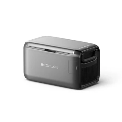 Abbildung von ECOFLOW Glacier Classic Tragbare Kühlbox 35L, 43 Std. netzunabhängige Kühlung, 25 Min. Schnellgefrierfunktion, AC/DC/Solarenergie, App Steuerung, Mini Kühlschrank für Camping, Roadtrips und Angeln
