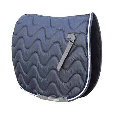 Abbildung von Rhinegold Sattelpolster Wave Cob Denim/Blau