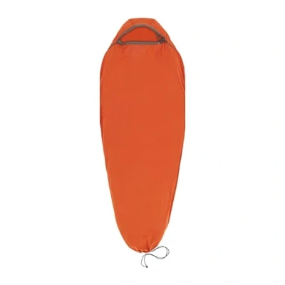 Abbildung von Sea to Summit Reactor Fleece Sleeping Bag Liner Mummy Drawcord Compact Reiselaken