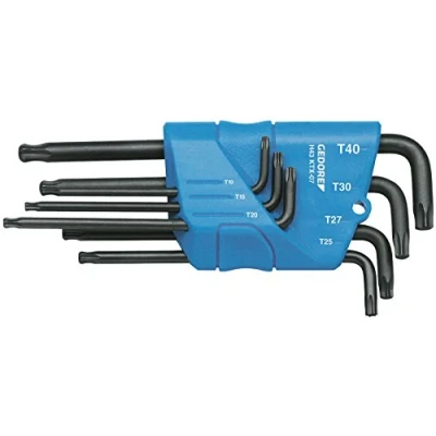 Abbildung von GEDORE H 43 KTX 07 Winkelschraubendrehersatz Chrom Vanadium Stahl