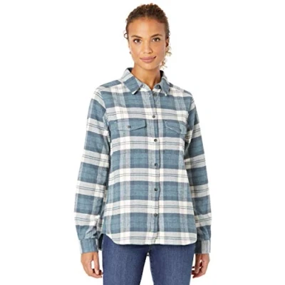 Abbildung von FJALLRAVEN Damen Övik Heavy Flannel Shirt W Hemd, Dusk, M