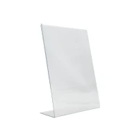 Abbildung von Securit transparent L förmige Poster Halter, A4 Größe, Hochformat Ausrichtung (pft acl a4) förmig