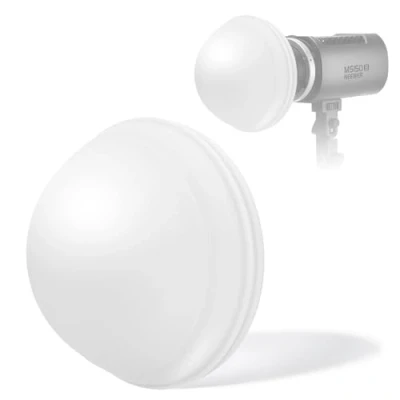 Abbildung von NEEWER COB Licht Diffusor für MS60/150 Reflektor, Silikon Light Diffuser, weiches Beleuchtungszubehör speziellen Reflektor von MS60 MS60B MS60C MS150 MS150B MS150C LED Videoleuchten, CRS8