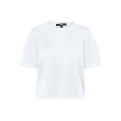 Abbildung von Vero Moda Vmsilje 2/4 ONCK PULL GA NOOS Tshirt basic, Damen, Größe: XS, Bright white