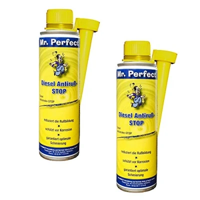 Abbildung von Mr. Perfect® Diesel Anti Ruß Stop Additiv, 2 x 250 ml Kraftstoffzusatz minimiert die Rußbildung bei Dieselmotoren